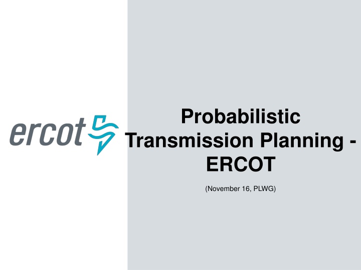 probabilistic transmission planning ercot