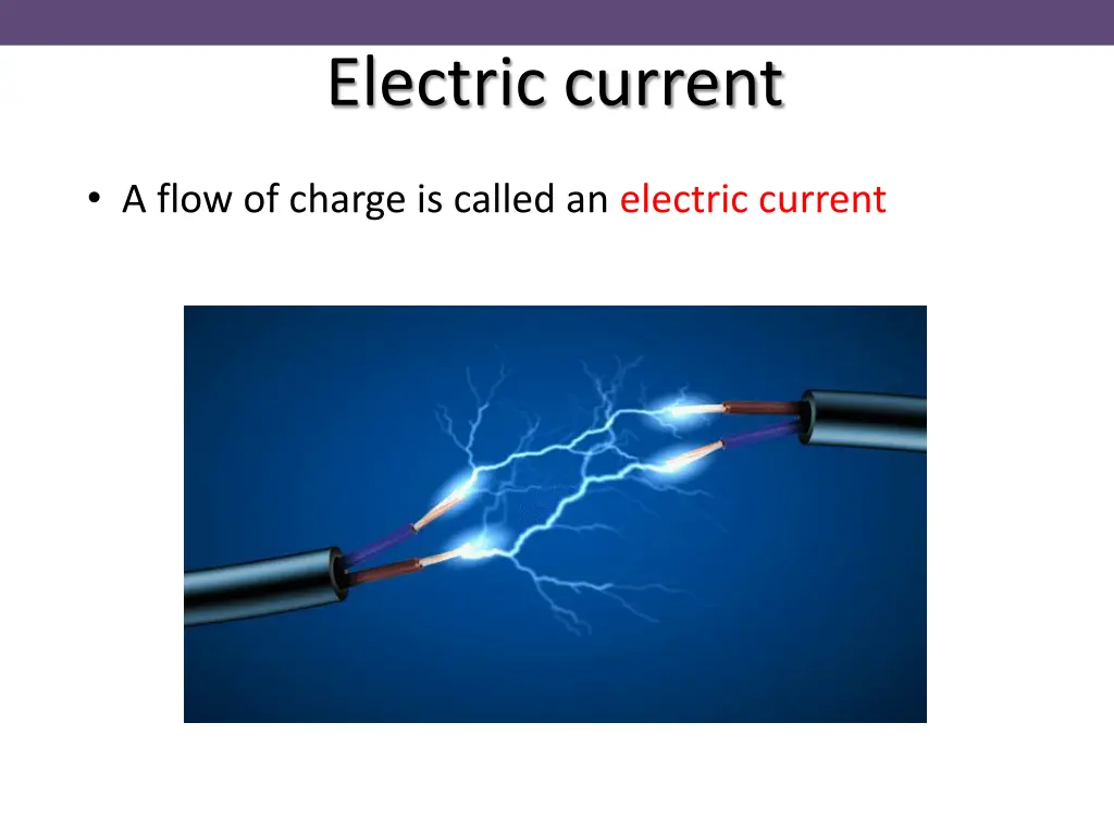 electric current