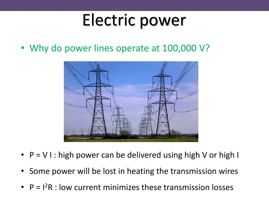 electric power 3