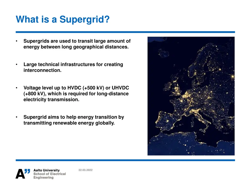 what is a supergrid