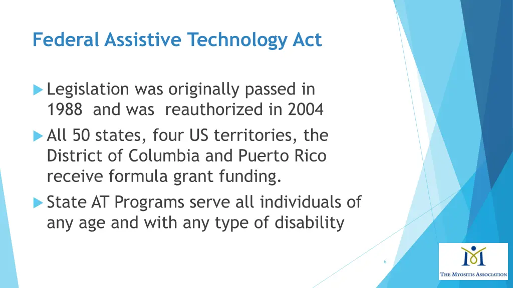federal assistive technology act