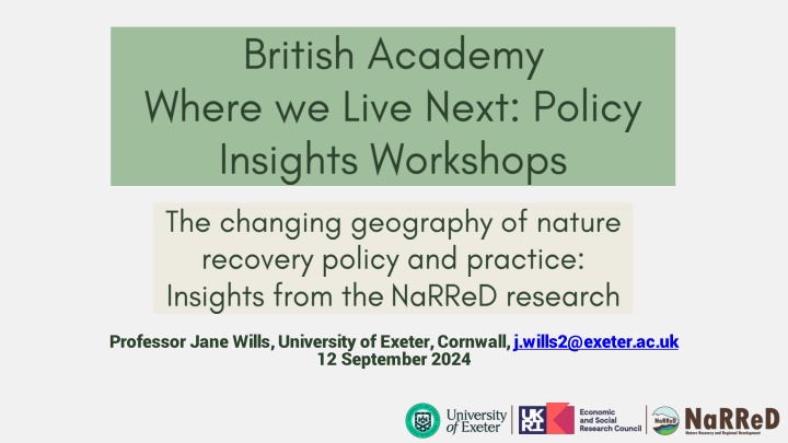 professor jane wills university of exeter