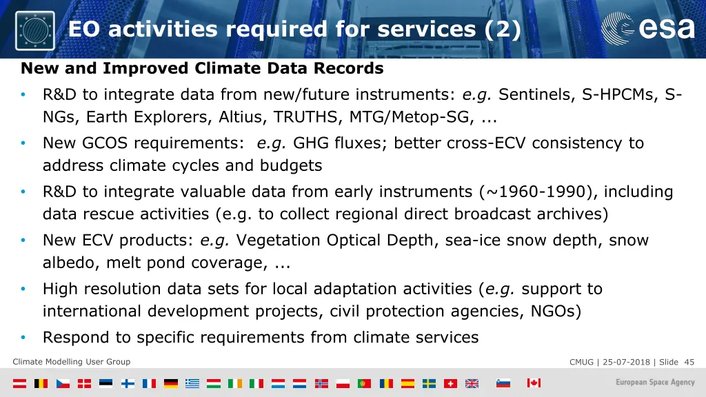 eo activities required for services 2