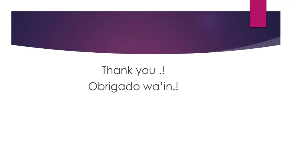 thank you obrigado wa in
