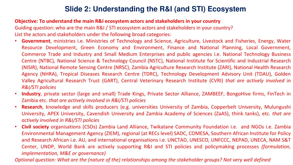 slide 2 understanding the r i and sti ecosystem