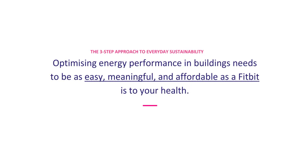 the 3 step approach to everyday sustainability
