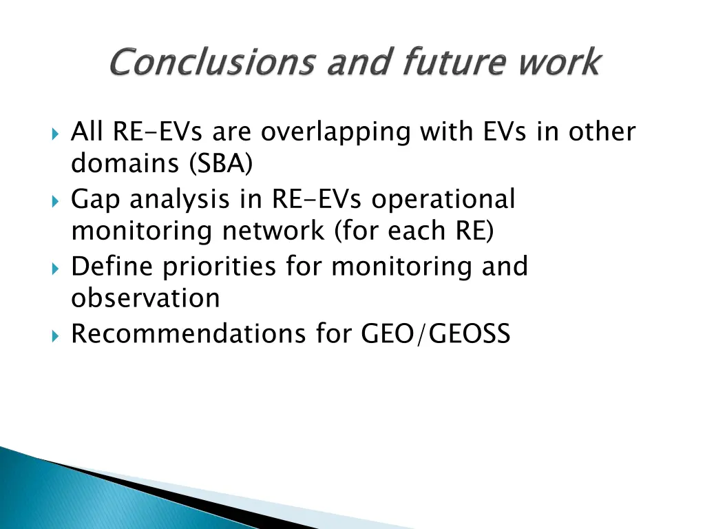 all re evs are overlapping with evs in other