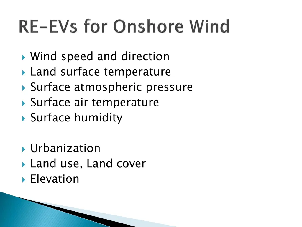 wind speed and direction land surface temperature