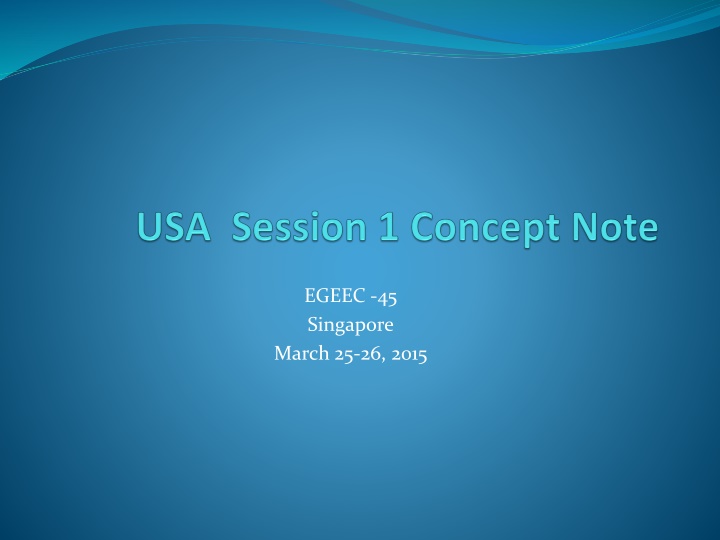 egeec 45 singapore march 25 26 2015