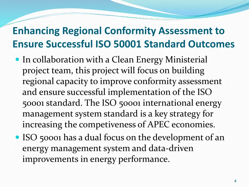 enhancing regional conformity assessment