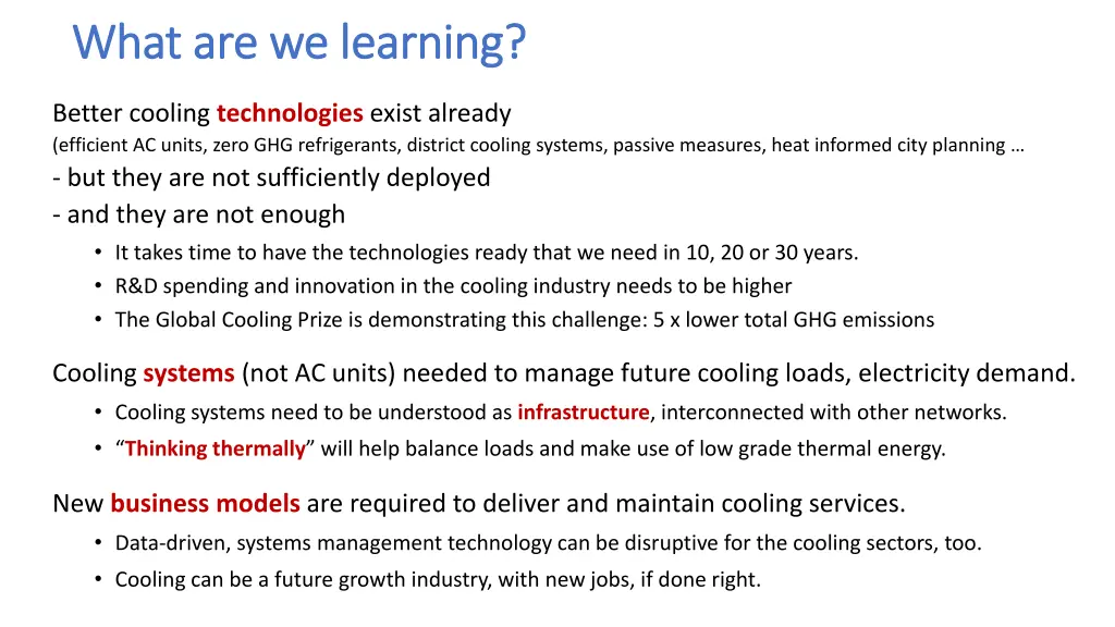 what are we learning what are we learning
