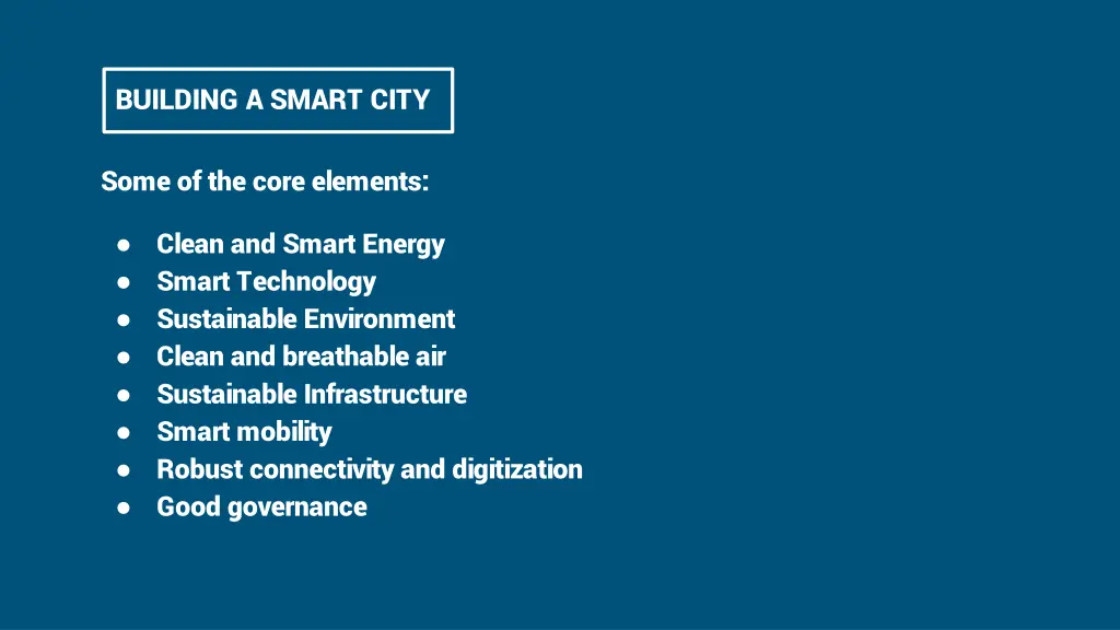 building a smart city 2
