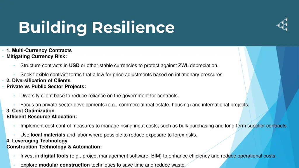 building resilience