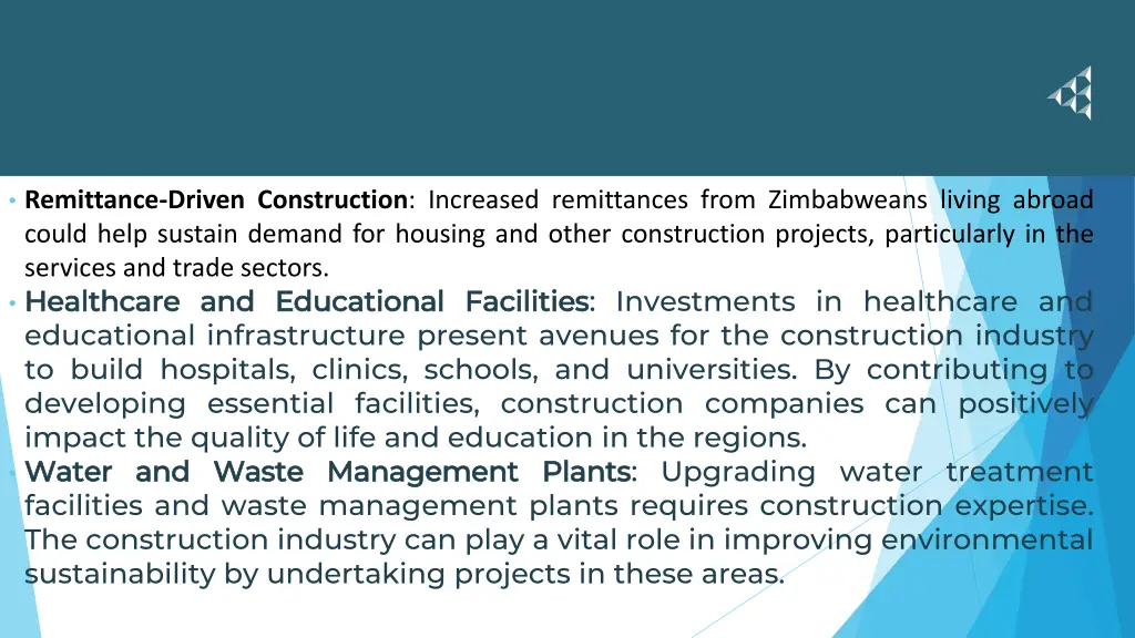 remittance driven construction increased