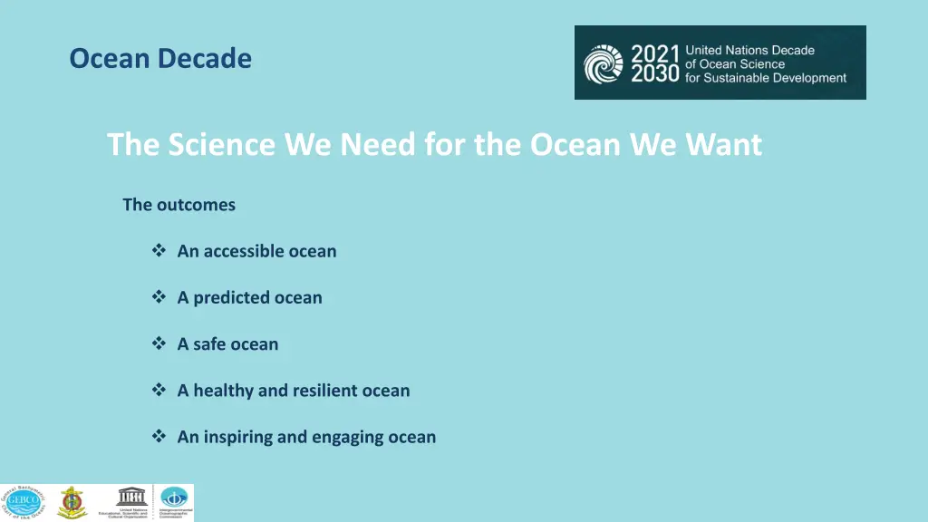 ocean decade