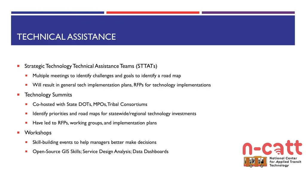 technical assistance