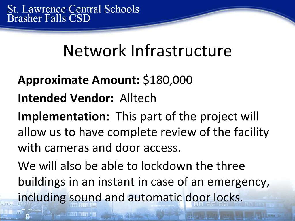 network infrastructure
