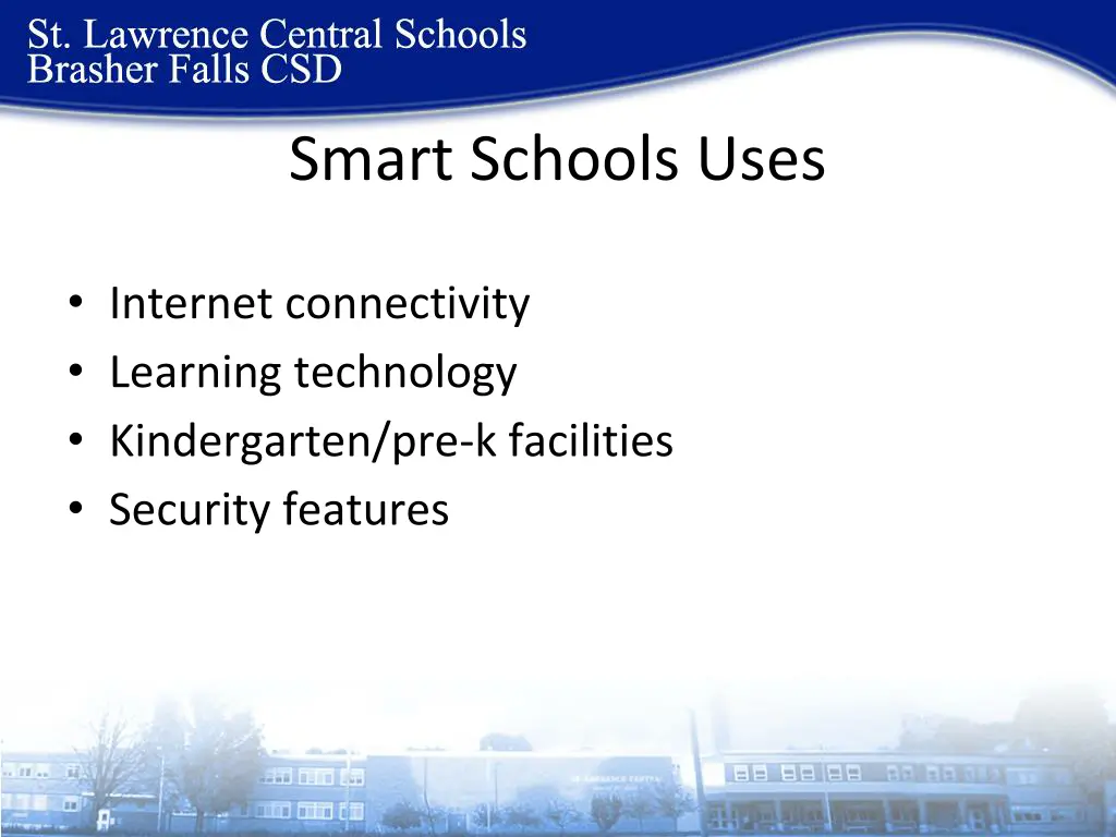 smart schools uses