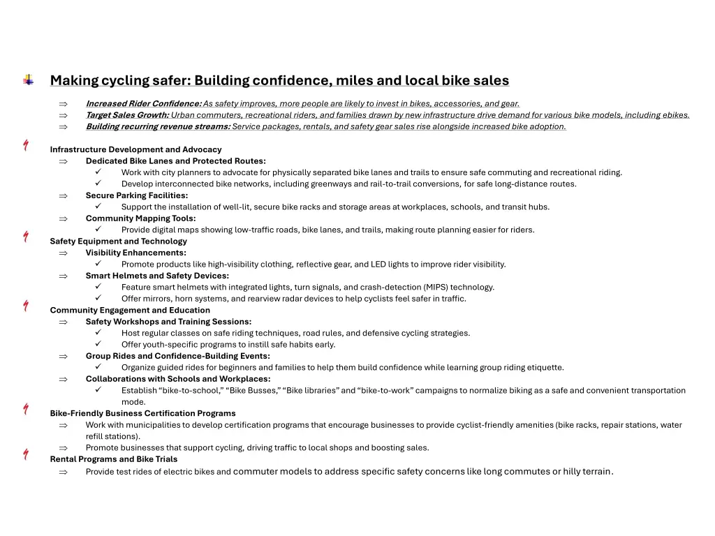 making cycling safer building confidence miles