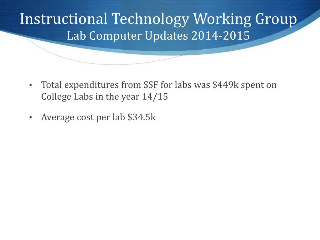 instructional technology working group 1