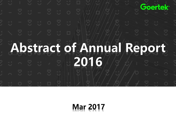 abstract of annual report 2016