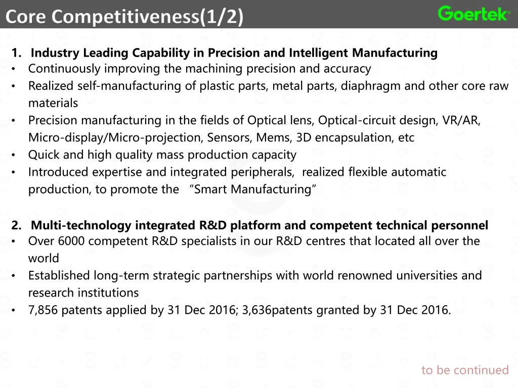 core competitiveness 1 2