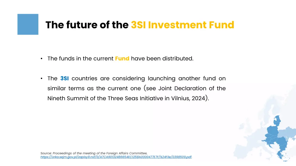 the future of the 3si investment fund