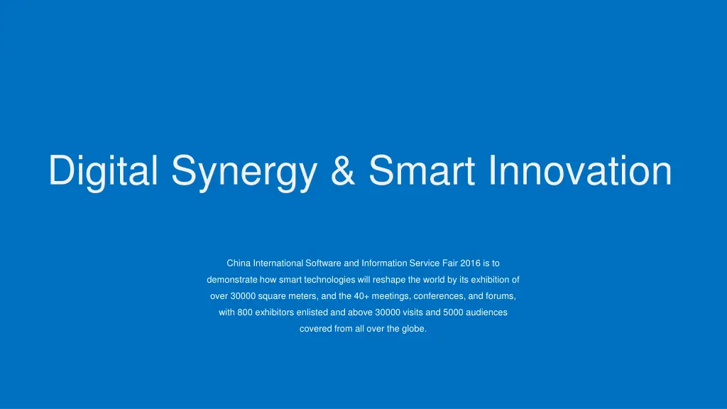 digital synergy smart innovation