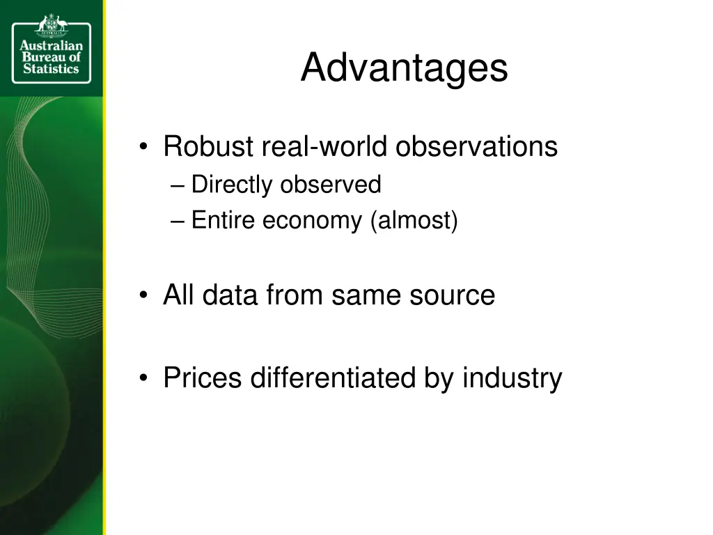 advantages