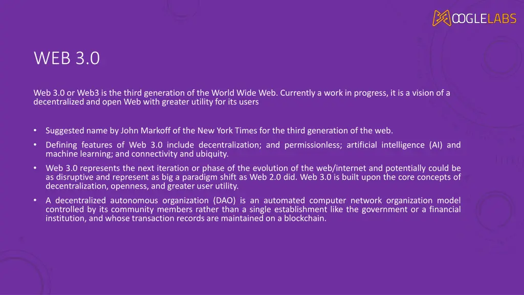 web 3 0