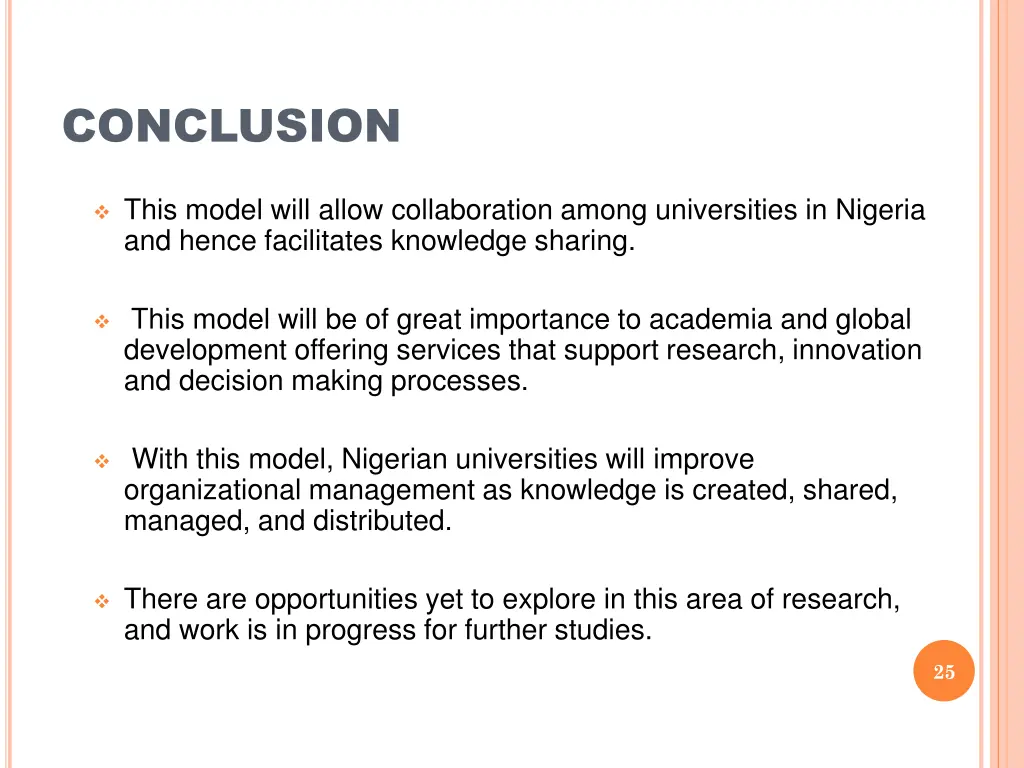 conclusion