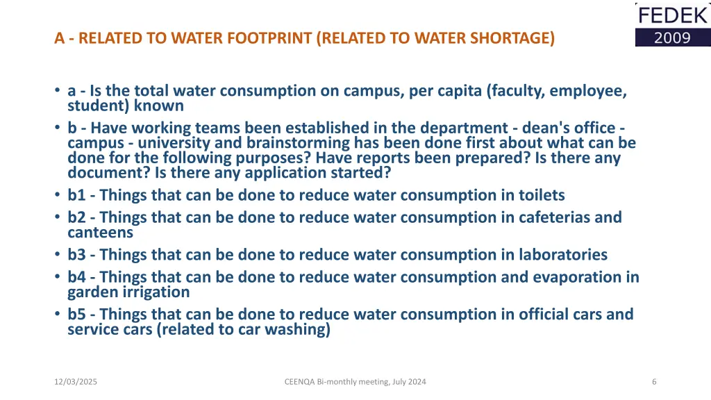 a related to water footprint related to water