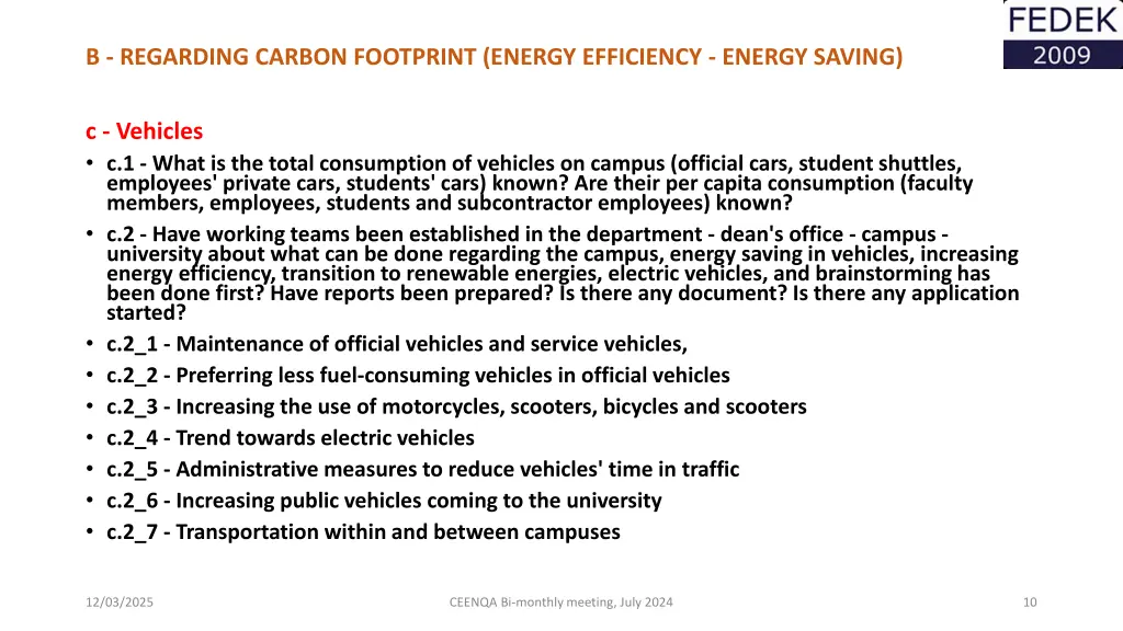 b regarding carbon footprint energy efficiency 2
