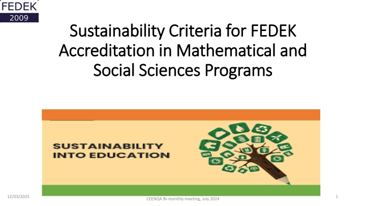 sustainability sustainability criteria