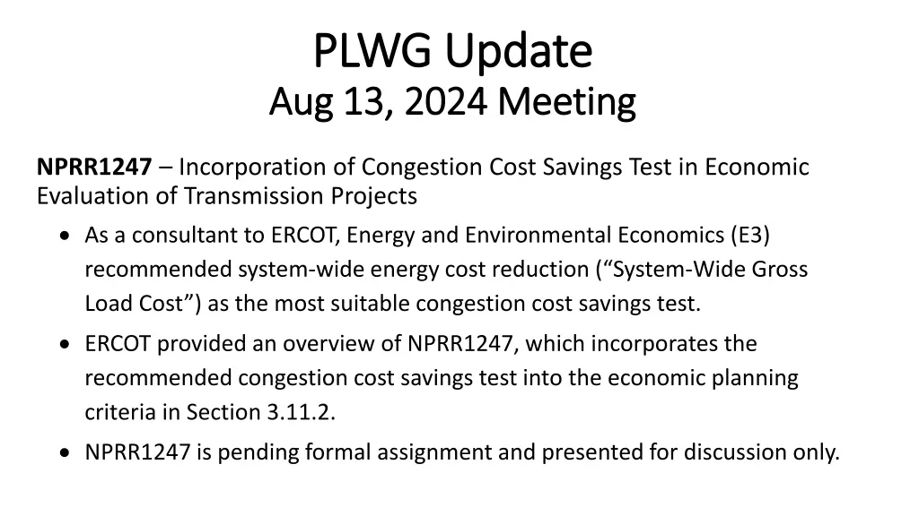 plwg update plwg update aug 13 2024 meeting 3