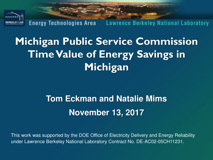 michigan public service commission time value