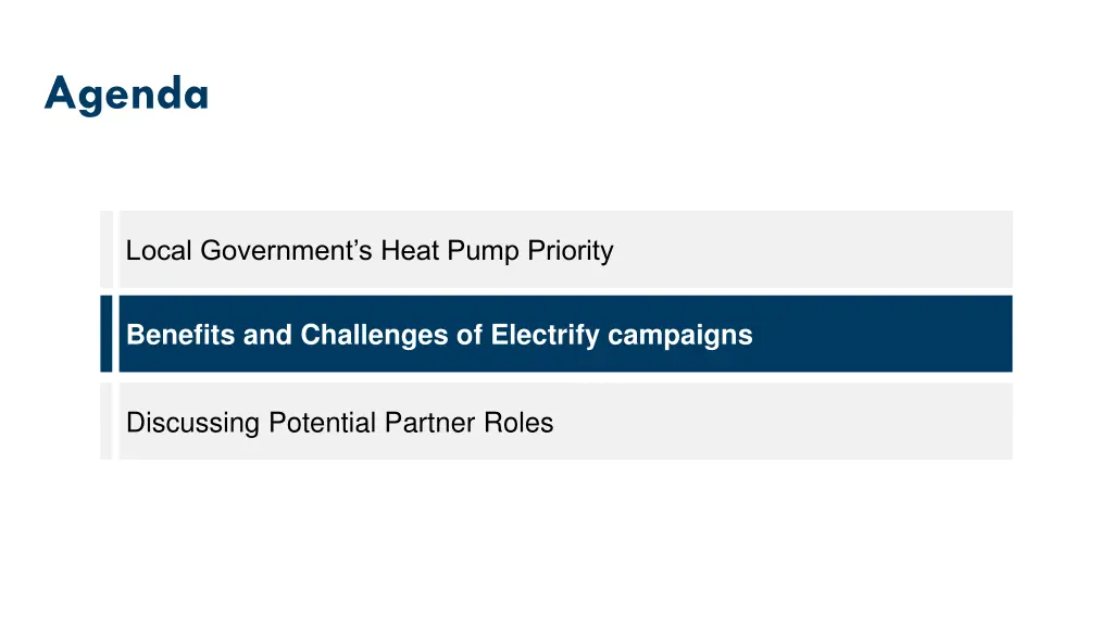 agenda 1
