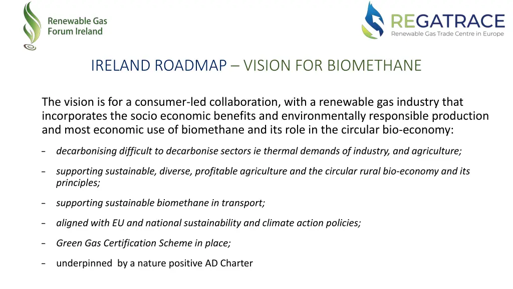 ireland roadmap vision for biomethane