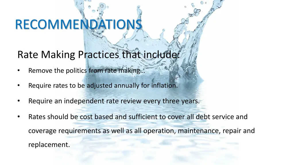 recommendations 2