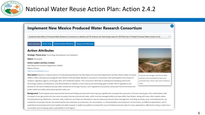 national water reuse action plan action 2 4 2