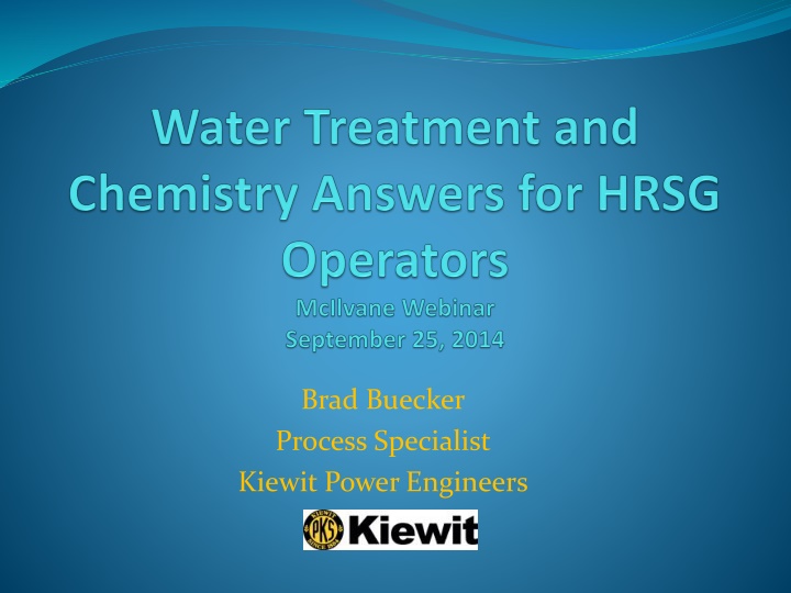 brad buecker process specialist kiewit power