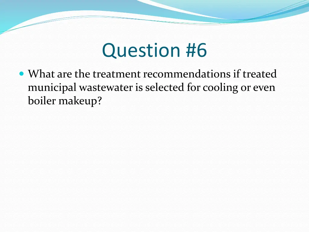 question 6