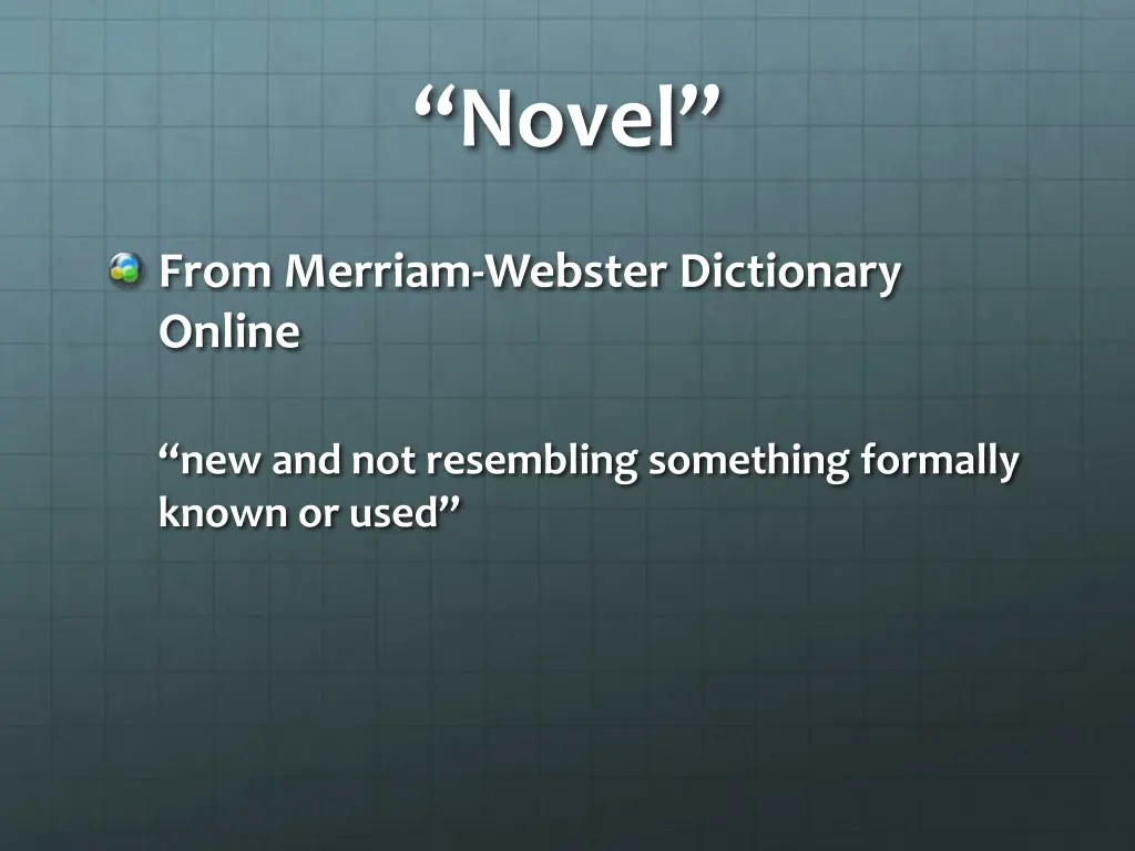 novel
