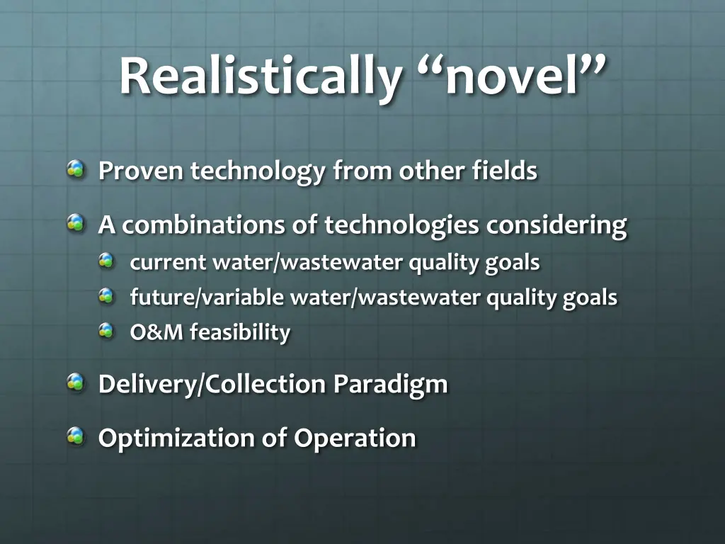 realistically novel