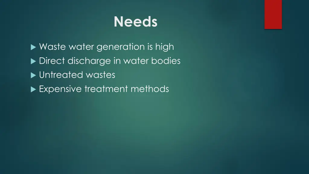 needs