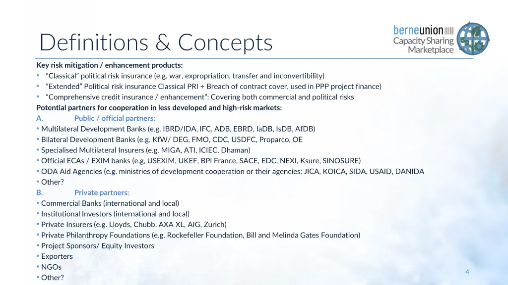 definitions concepts