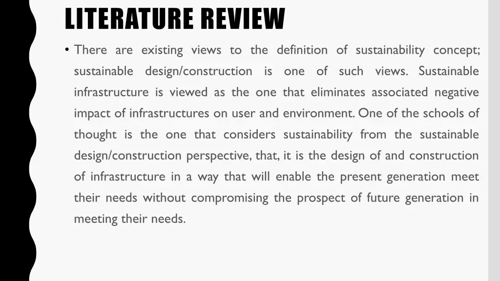 literature review