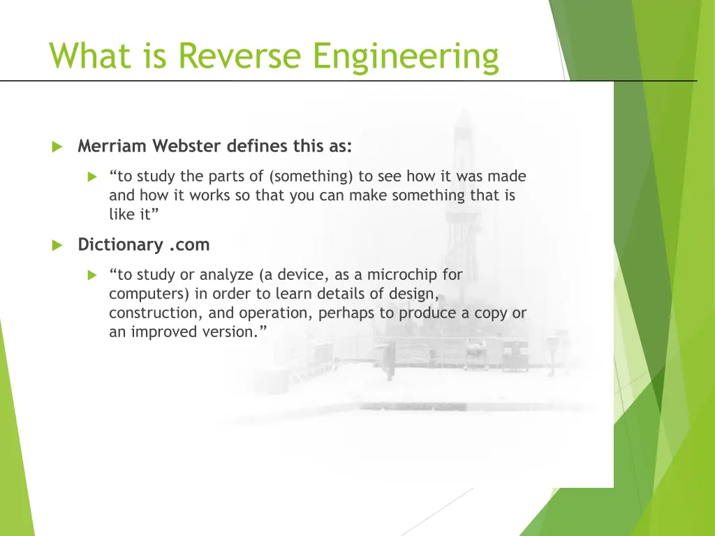 what is reverse engineering