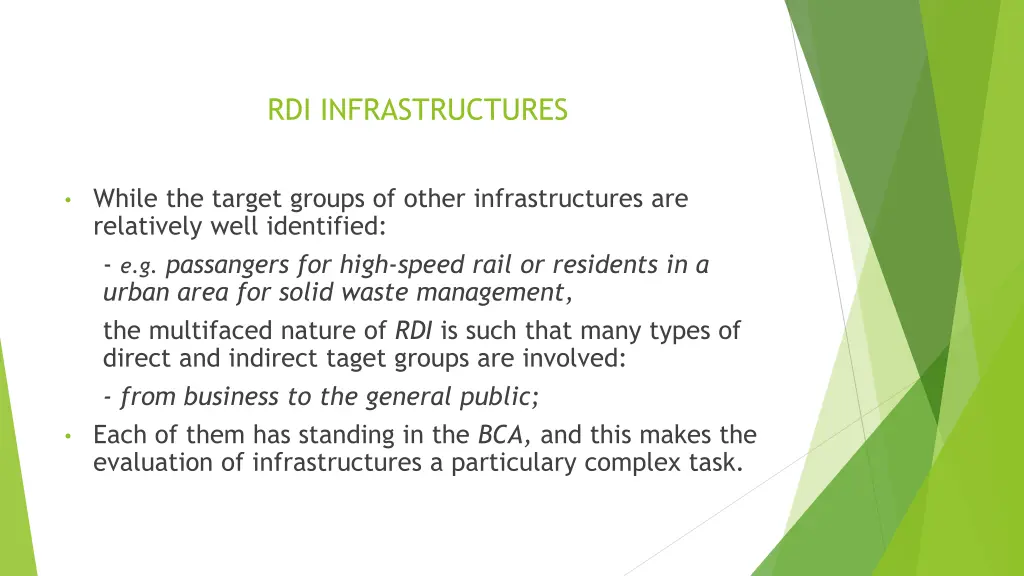 rdi infrastructures 1
