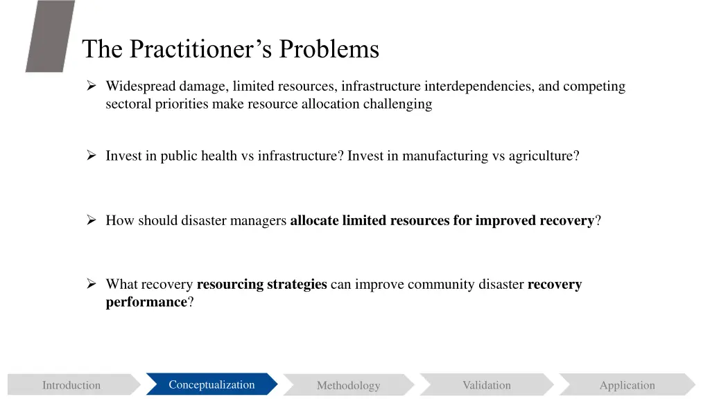 the practitioner s problems
